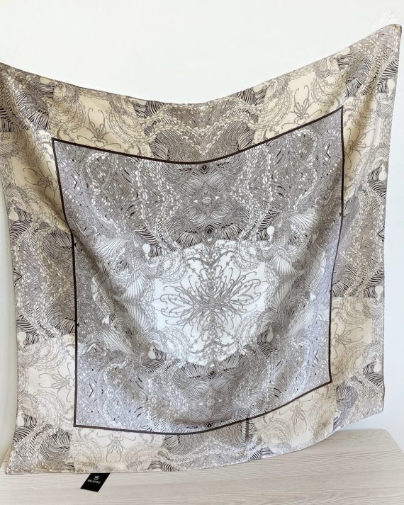 Signature Amish Peach Head Scarf - Drape Pakistan