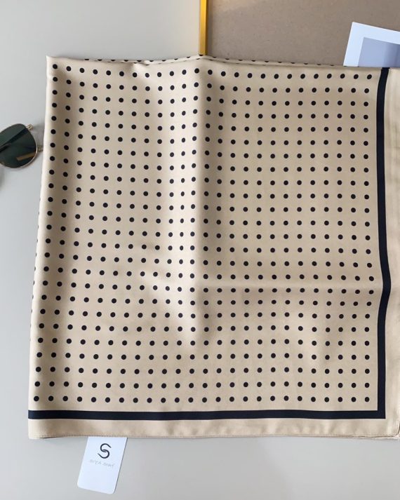 Sophisticated Dusted Brown Head Scarf - Drape Pakistan