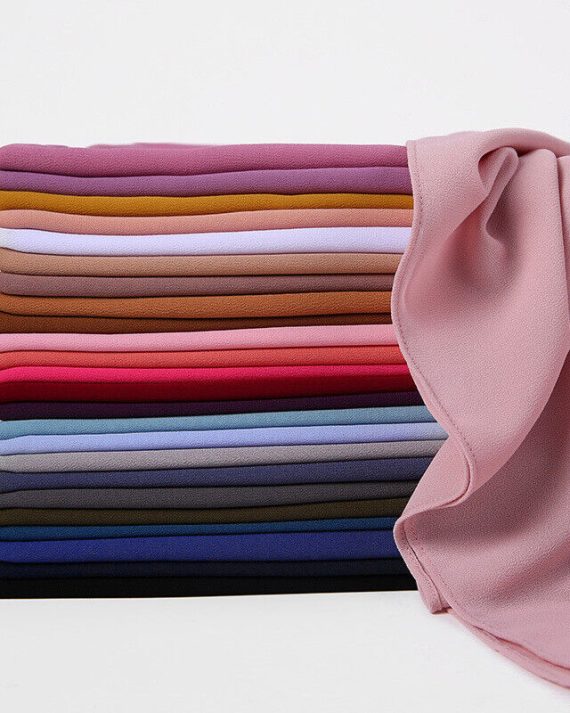 Radiant Georgette Hijabs Bundle Chiffon Hijab - Drape Pakistan