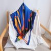 Radiant Congress Blue Head Scarf - Drape Pakistan