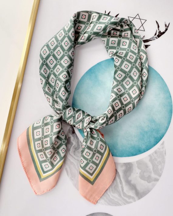 Classic Corduroy Satin Hair Scarf - Drape Pakistan