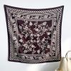 Luxe Dark Purple Head Scarf - Drape Pakistan