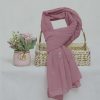 Elegant Georgette Chiffon Bazaar Frost Hijab - Drape Pakistan