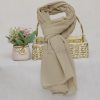Majestic Georgette Chiffon Grey Olive Hijab - Drape Pakistan