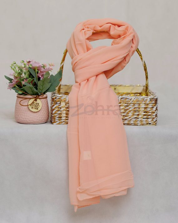 Premium Georgette Chiffon Tumbleweed Hijab - Drape Pakistan