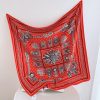 Timeless Ginshu Red Head Scarf - Drape Pakistan