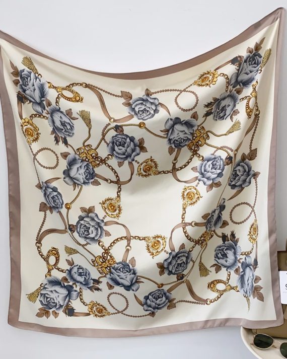 Timeless Peach Quarry Head Scarf - Drape Pakistan