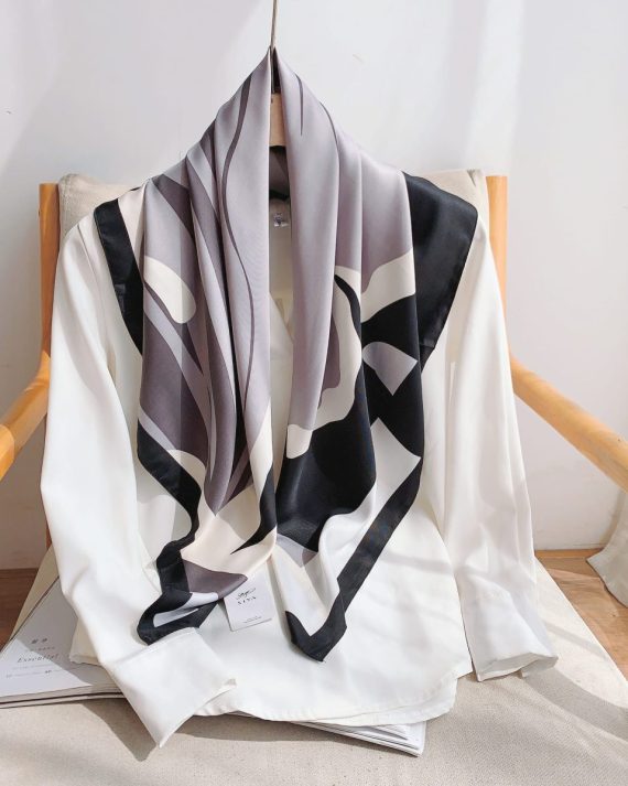 Classic Shilo Pink Head Scarf - Drape Pakistan