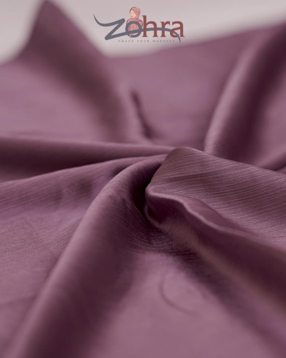 Luxury Silk Magenta Ferra Hijab - Drape Pakistan