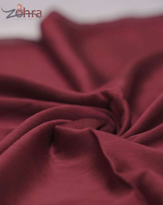 Signature Silk Persian Plum Hijab - Drape Pakistan