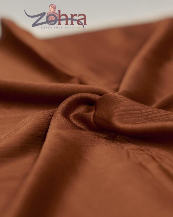 Timeless Silk Pickled Bean Hijab - Drape Pakistan