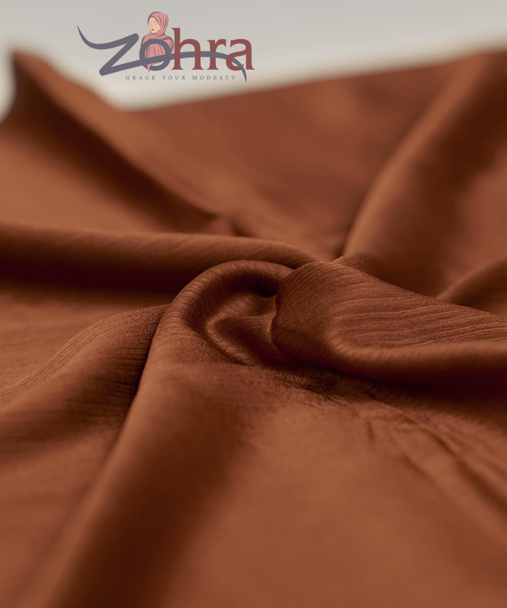 Timeless Silk Pickled Bean Hijab - Drape Pakistan