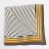 Chic Spun Brown Satin Hair Scarf - Drape Pakistan