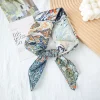 Chic Stream Grey Cotton Blend Bandana - Drape Pakistan