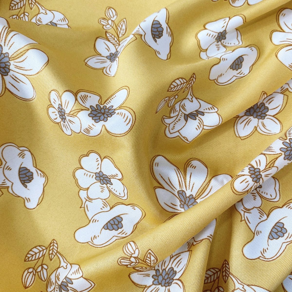 Timeless Winter Hazel Head Scarf - fabric close-up