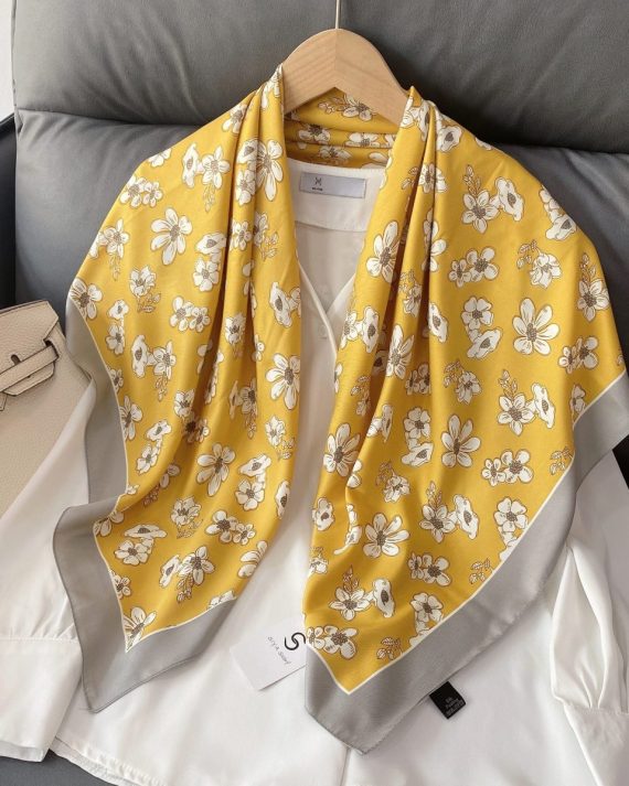 Timeless Winter Hazel Head Scarf - Drape Pakistan