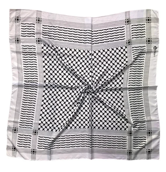 Printed Keffiyeh Scarf