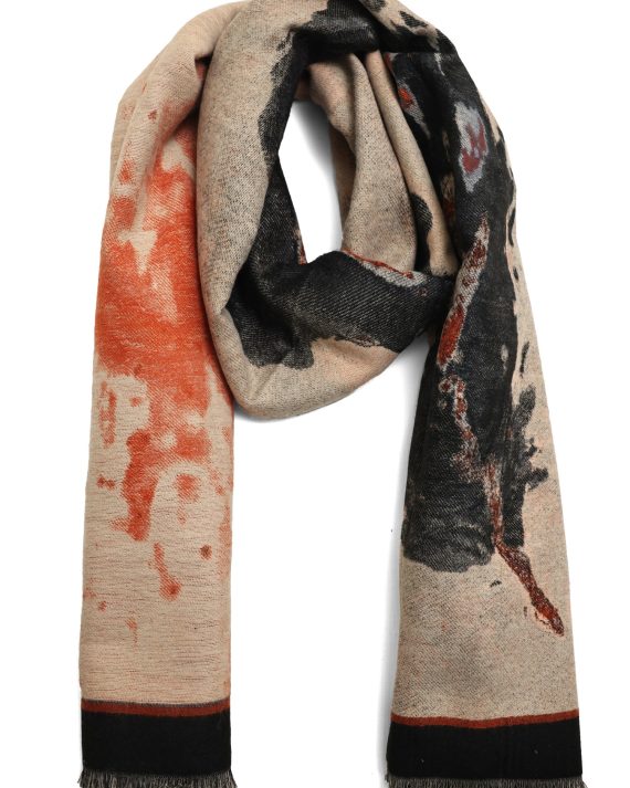 Splash Reflect Scarf – Orange